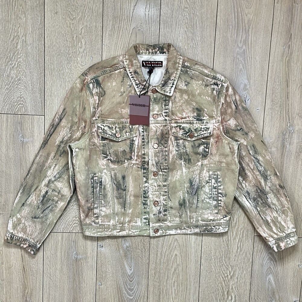 Vayder Oversized Denim Trucker Jacket Munny Size Medium